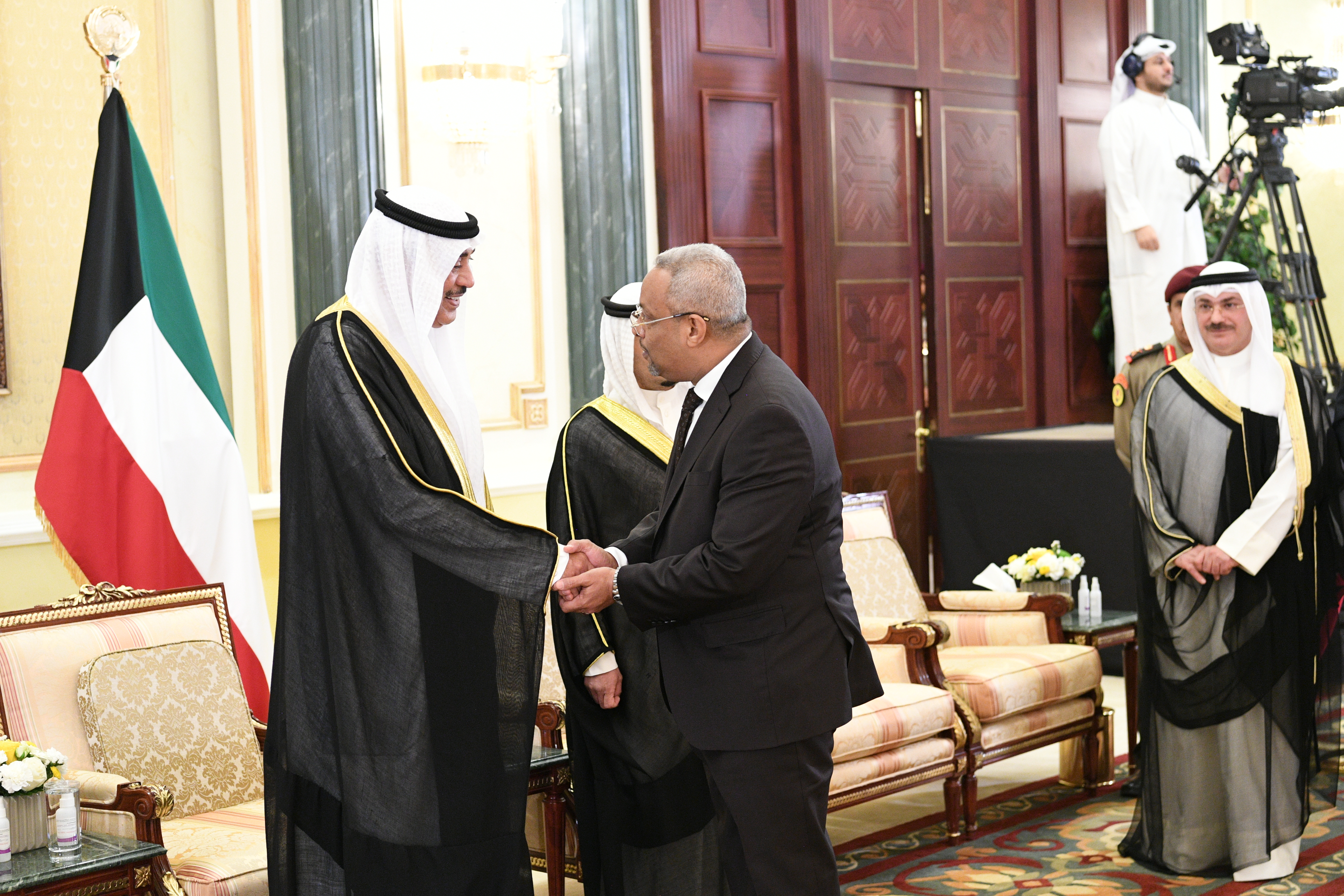 HE the Ambassador conveys the greetings of His Excellency the President of the Republic of Djibouti to His Highness the Crown Prince of the State of Kuwait 